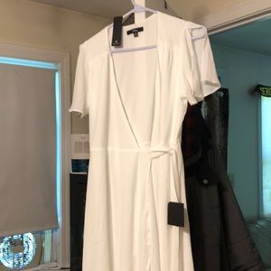 Lulus midi wrap dress
